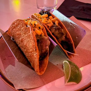 Citrus and Salt Boston signature dishes House Made Jalapeño Chips & GuacamoleBang Bang Shrimp TacosBeef Birria Taco